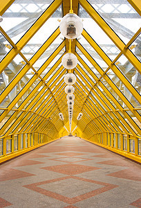 莫斯科安德列耶夫斯基桥内视线柱子玻璃大厅行人技术商业人行道城市建筑走廊图片