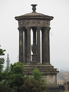 爱丁堡Calton Hill的纪念碑地标城市爬坡管家景观建筑建筑学图片