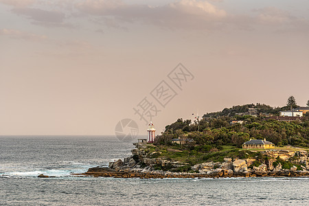 南顶悬崖和塔斯曼海门 澳大利亚悉尼图片