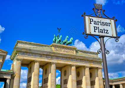 德国柏林勃兰登堡门正方形建筑旅行建筑学景观城市首都吸引力柱子纪念馆图片