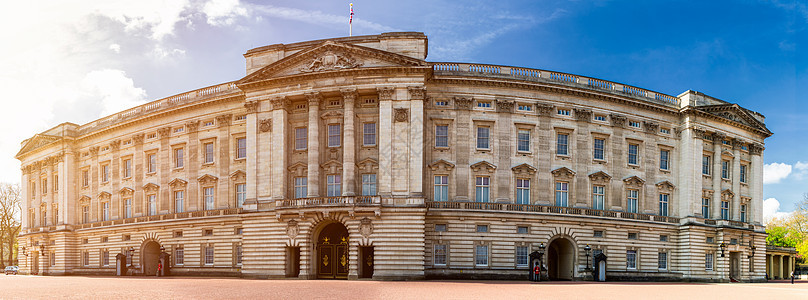 伦敦白金汉宫全景图片图片