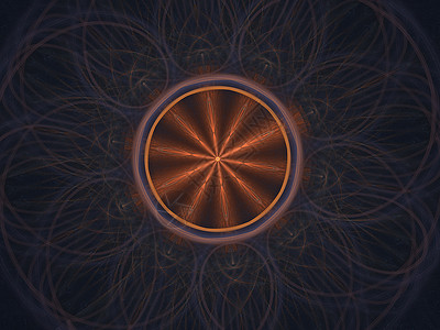 宇宙几何 空间中的光现象 慵懒的空气中闪烁着闪电 抽象的分形曼荼罗插图 其他星系中的潜在过程几何学马赛克创造力立方体装饰品技术风图片