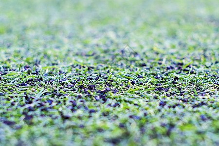 塑料人造草的质地和 s 上的橡胶颗粒天文橡皮草皮草地地面娱乐操场足球绿色闲暇图片