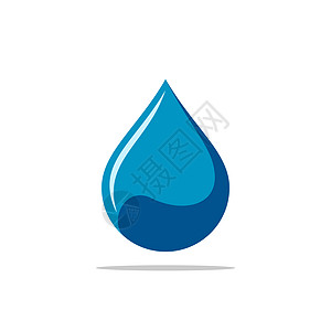 滴水矢量标志模板插画设计 矢量 EPS 10商业网络办公室环境蓝色技术标识温泉眼泪网站图片