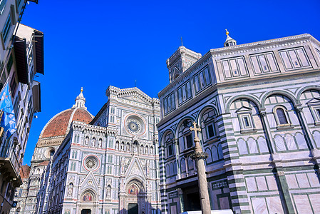 意大利佛罗伦萨大教堂地标天空旅行建筑学教会历史性建筑城市景观旅游图片