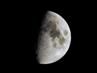 第一季度用望远镜观测到的月亮月相天文学摄影月球宇宙卫星天空天文背景图片