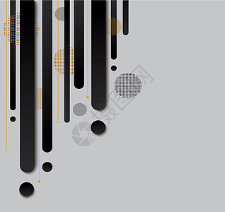 现代黑色渐变时尚背景矢量插画 EPS1灰色白色小册子插图技术空白创造力海报坡度横幅图片