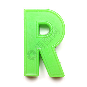 磁性大写字母 R背景图片