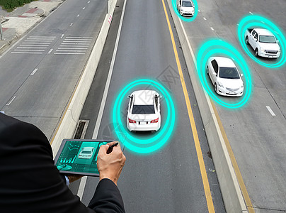 GP控制跟踪智能自驾智能小车驾驶仪监视器雷达界面屏幕车辆控制板传感器司机用户图片