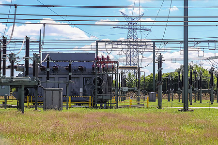 电力变压器 大电能的配电量网络电气活力导体基础设施技术工程危险金属发电机图片