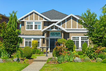 加拿大温哥华市郊郊区豪奢民宅住房 加拿大温哥华图片
