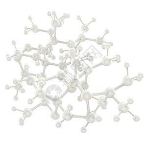 分子白色 3d 上惠特反射实验室化学品设计蓝色医疗生物学教育曲线物理图片