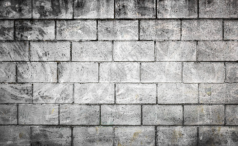 粗糙的砖墙水泥黑色风化城市白色石头灰色墙纸石墙建筑学图片