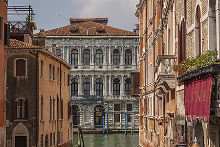 地中海风格Ca Pesaro 意大利威尼斯历史悠久的建筑背景