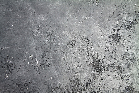 带有磨损和黑色飞溅的混凝土深灰色背景 在 grunge 风格的纹理墙纹理石膏地面底漆违规水泥行为墙纸划痕艺术石头图片