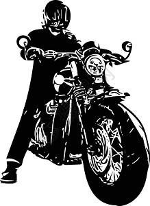 摩托车的极端抽象越野摩托车赛车手竞赛车辆肾上腺素绘画速度自行车赛车司机极限优胜者背景图片