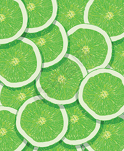 柑橘纹理背景与 lemo 片食物柠檬果汁饮食宏观绘画圆圈水果草图图片