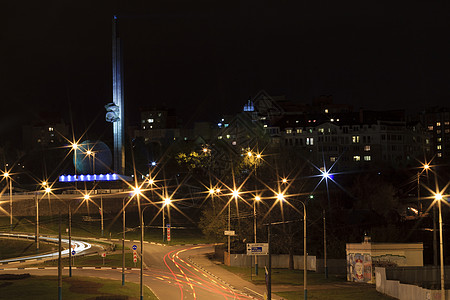 路城市夜间城市运动街道速度场景运输景观交通旅行建筑背景