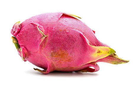 龙果粉色红色活力水果宏观种子热带食物绿色白色图片