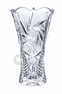 水晶花瓶工作室白色宏观血管杯子玻璃背景图片