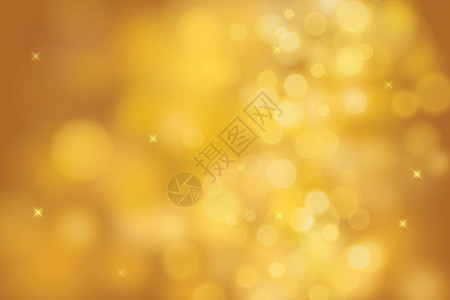 圣诞节和问候车的金色散景背景火花辉光魅力金子闪光风格运动气泡晴天节日图片