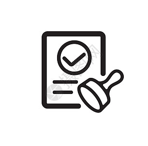 批准同意合格的ico按钮协议用户权威安全设计认证网络商业邮票图片
