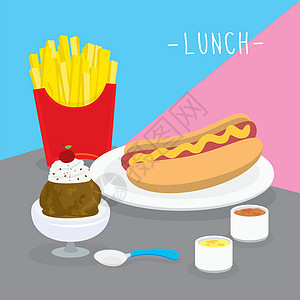食物餐午餐乳制品吃饮料菜单餐厅 Vecto图表甜点盘子土豆蔬菜糖类信息筹码油炸美食图片