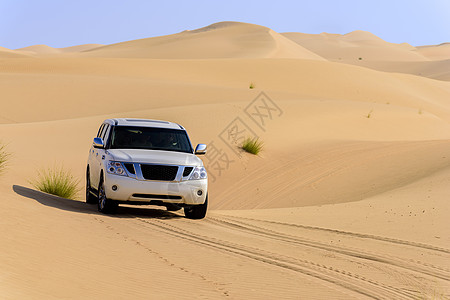 阿拉伯联合酋长国迪拜的公司越野海湾自由越野车运输速度旅游沙丘游客驾驶图片
