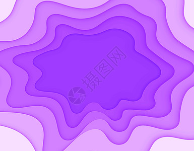 纸上剪除有平稳交接和阴影的紫色遮光镜 摘要 宣布位置 插图图片