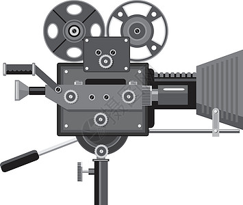 影视电影摄像头雷特罗插图卷轴乡愁艺术品艺术复古相机胶片滚动录影机图片