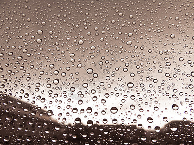 夏季的雨天雷雨风暴环境城市雨滴街道玻璃宏观气候窗户图片