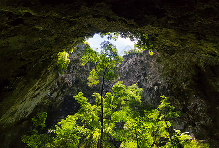 太阳月光洞穴 泰国图片素材