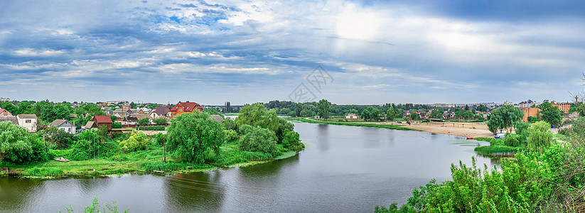 乌克兰市Ros河建筑学教会城市旅行旅游地区纪念碑图片