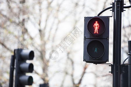 绿红灯红色指导红绿灯都市运输标志风光安全行人信号图片
