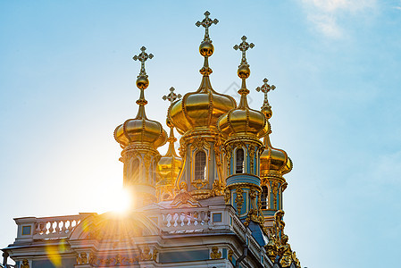 圣彼得堡附近的萨尔科耶塞罗教堂图片