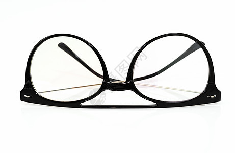 黑色眼眼镜框工作室视力镜片白色眼镜衣服个性眼睛框架商业背景图片