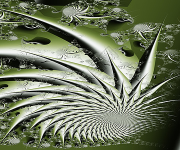 计算机生成抽象多彩分形 artwor推介会壁纸艺术创造力风格阴影魔法艺术品装饰想像力背景图片