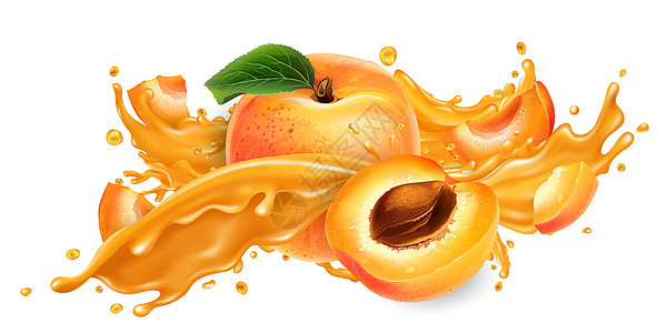 果汁和新鲜的杏仁广告菜单飞溅饮料食物餐厅味道饮食维生素食谱图片