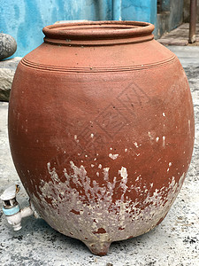 花园里有Clay锅纪念品材料陶瓷乡村市场陶器艺术工艺用具血管图片