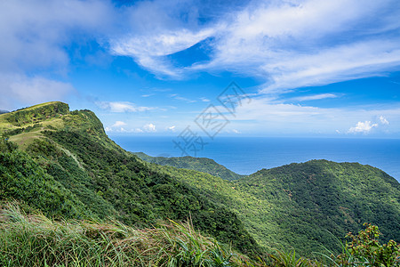 美丽的草原 川川谷 高林山的草原种植园场地顶峰场景地平线天空农田广告晴天踪迹图片