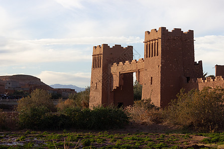 摩洛哥 古老的堡垒 Unesco遗产遗址地标古堡遗产大篷车旅馆沙漠历史游戏城堡游客图片