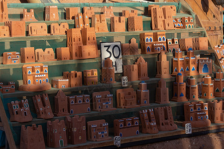 古代堡垒摩洛哥的旅游纪念品图片