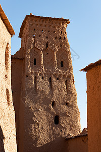 摩洛哥 古老的堡垒 Unesco遗产遗址古堡城堡历史日落地标旅行大篷车商队游戏沙漠图片