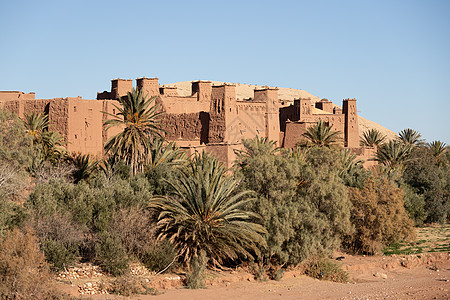 摩洛哥 古老的堡垒 Unesco遗产遗址历史游戏日落旅馆遗产旅行权力沙漠角斗士大篷车图片