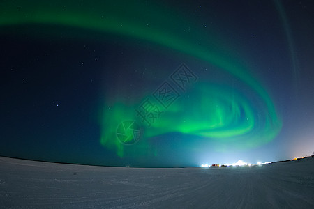 南极极光夜空中的北极光 苔原中的北极光极光星星旅行地球天文学北极星天空行星场地粒子背景