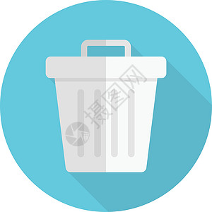 删除插图篮子垃圾桶补给品回收垃圾网络环境白色图片