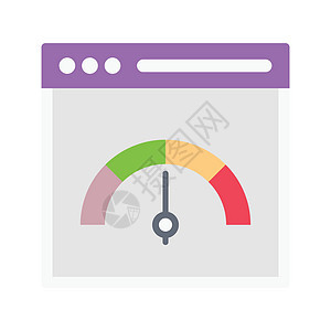 浏览速度进步插图圆圈力量测量转速表商业互联网网页图片