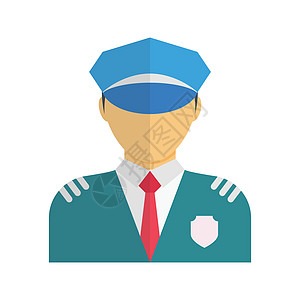警卫网络安全法律服务职业男性化身男人帽子插图图片