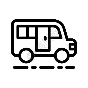 车辆旅行插图学校旅游校车乘客司机运输游客货车图片