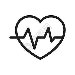 健康卫生插图心脏病学海浪情况病人技术医疗有氧运动脉冲心脏图片